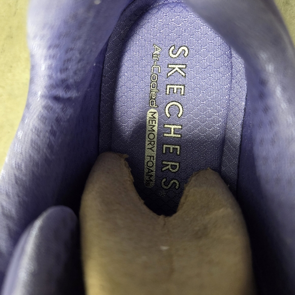 Purple Sneakers by Skechers With Memory FOAM - Picture 8 of 9